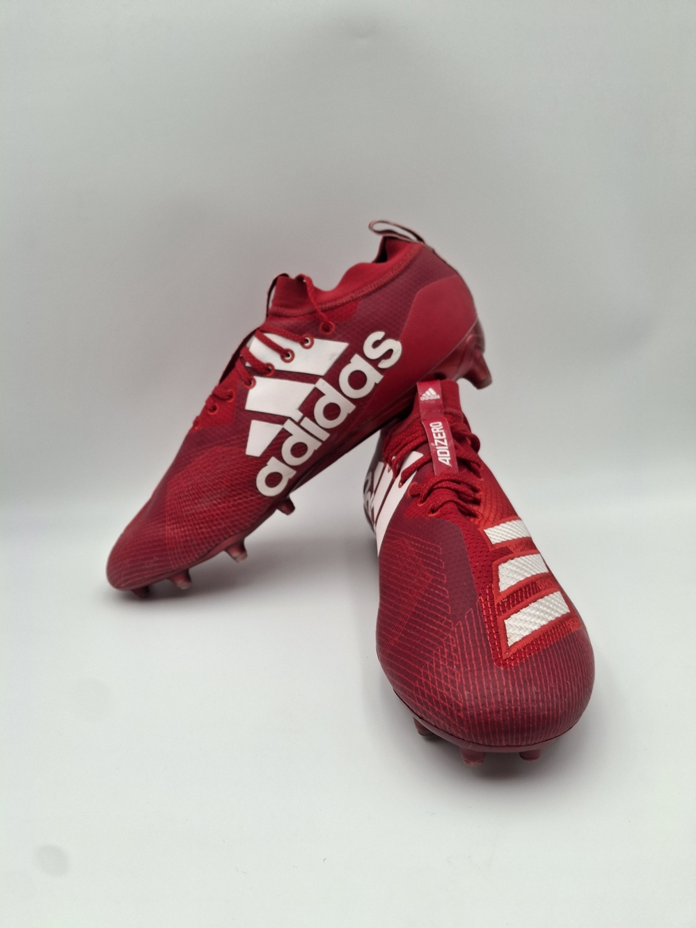 adidas Adizero Red Football Cleats Men's Football Shoes Size 13